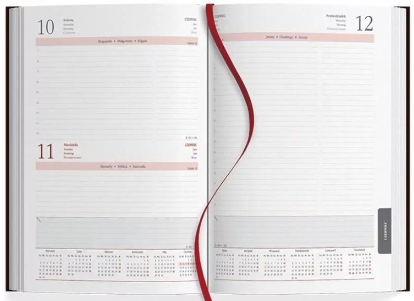 Kalendarz 2026 B5 dzienny - tantis.pl