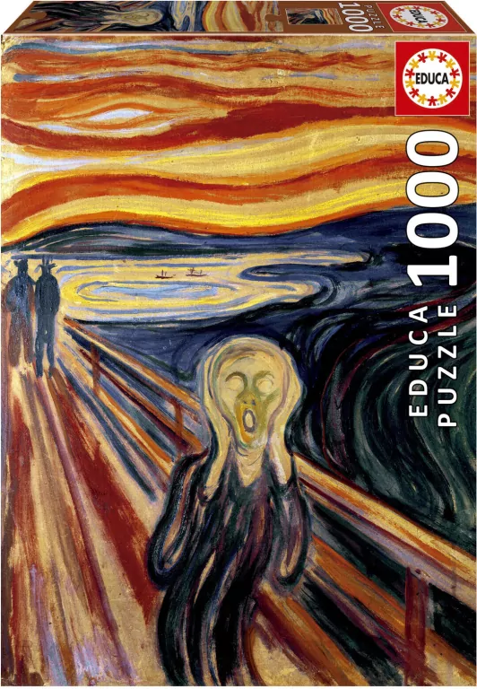 Puzzle 1000 Krzyk, Edvard Munch - tantis.pl