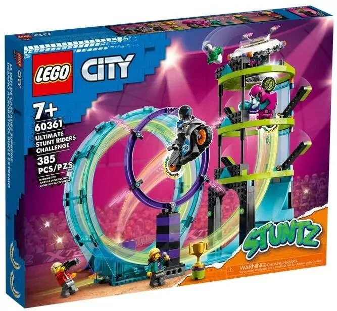 LEGO® City Stunt. Ekstremalne wyzwanie kaskaderskie. 60361 - tantis.pl