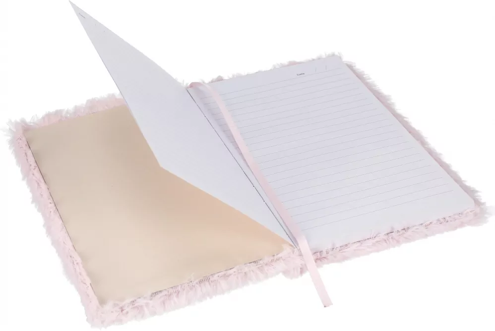 Notes pluszowy pastelowy A5 Unicorn - tantis.pl