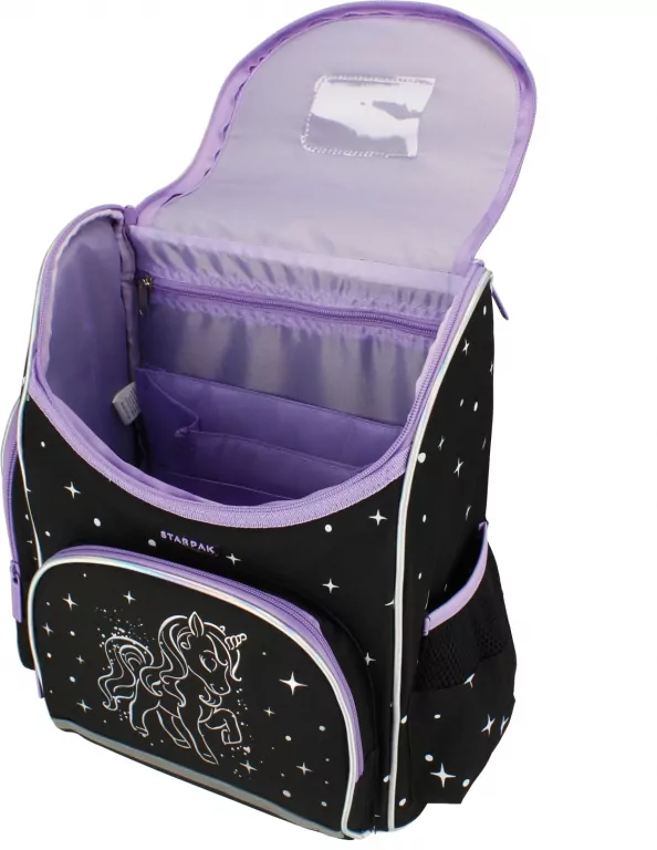 Tornister szkolny Balerina czarny - tantis.pl