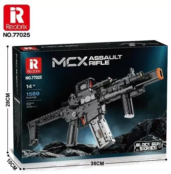 Klocki MCX Assault Rifle 1589el - tantis.pl