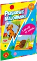 Piaskowe malowanki: Pies, ślimak - tantis.pl