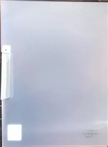 Skoroszyt z klipem A4 szary