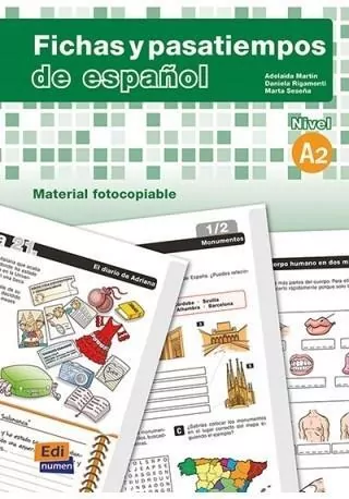Fichas y pasatiempos de espanol A2 - tantis.pl