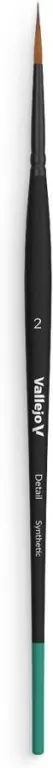 Vallejo: B02002 - Detail - Round Brush - Synthetic 2 - tantis.pl