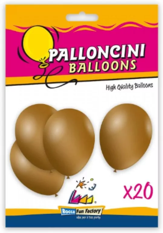 Balony metaliczne złote 26cm - tantis.pl