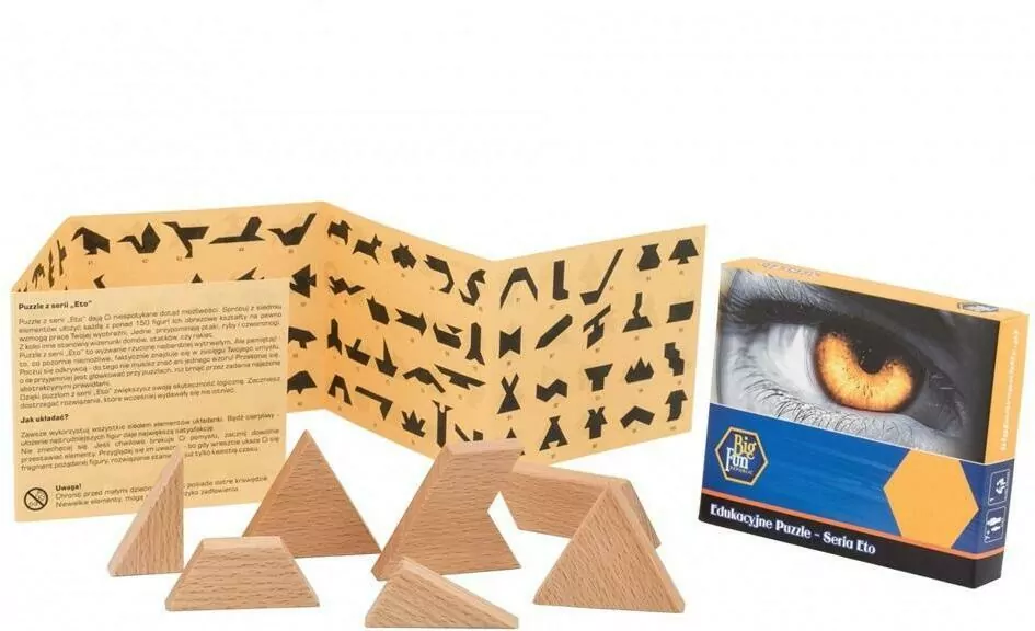 Puzzle drewniane. Seria Eto - tantis.pl