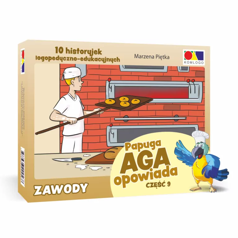 Historyjki obrazkowe. Papuga Aga opowiada. Część 9 - tantis.pl