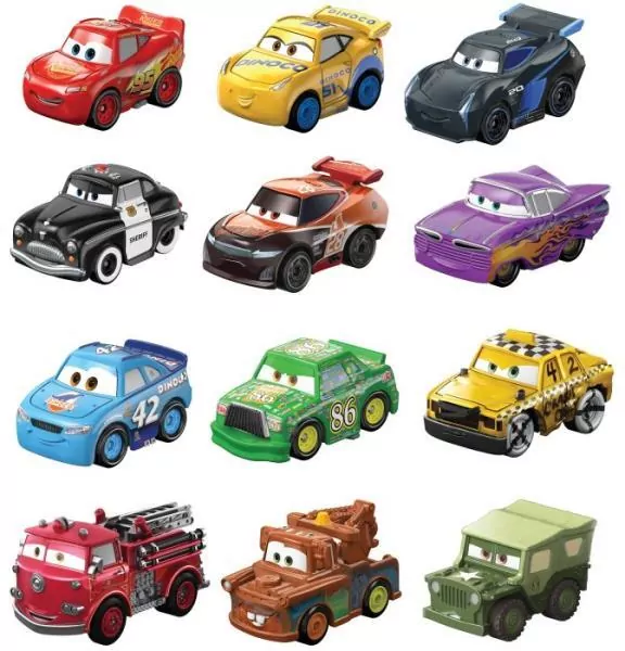 Cars. Mikroauto mix (36szt) - tantis.pl