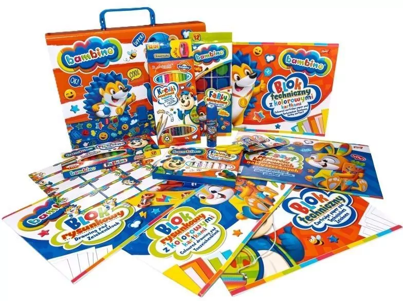 Zestaw plastyczny małego artysty Bambino - tantis.pl
