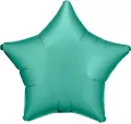 Balon foliowy Lustre Jade Green gwiazda 48cm - tantis.pl