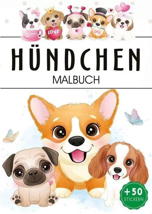 Hundchen. Malbuch - tantis.pl