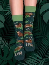 Skarpety: Leń 39-42