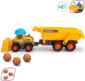 ABC Pojazd Volvo z grzechotką 65cm - tantis.pl