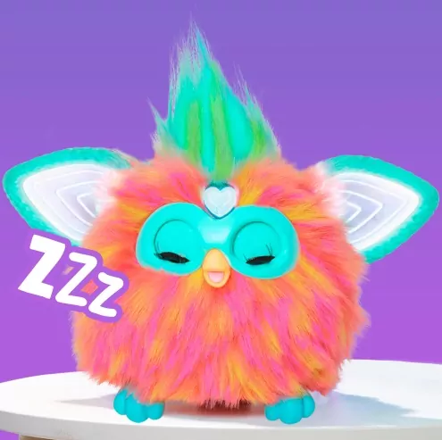 Interaktywna maskotka koralowa. Furby 2.0 - tantis.pl
