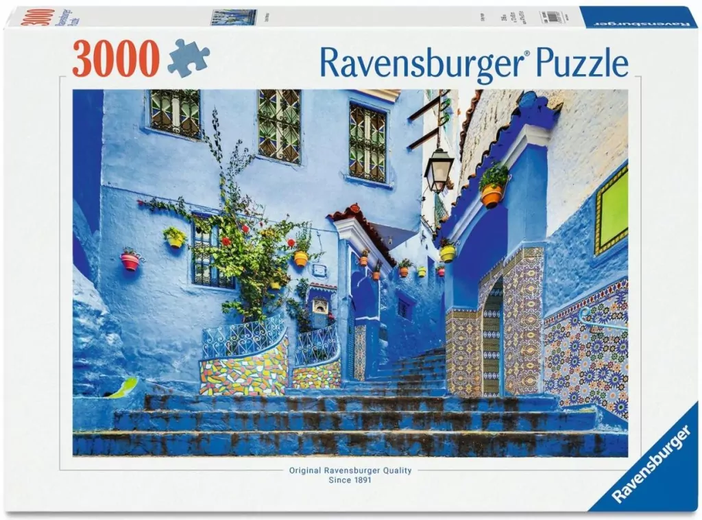 Puzzle 3000 Morocco in Blue - tantis.pl