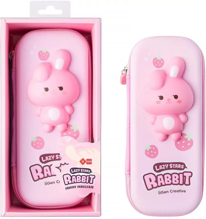Piórnik duży Króliczek SQUISHY - tantis.pl