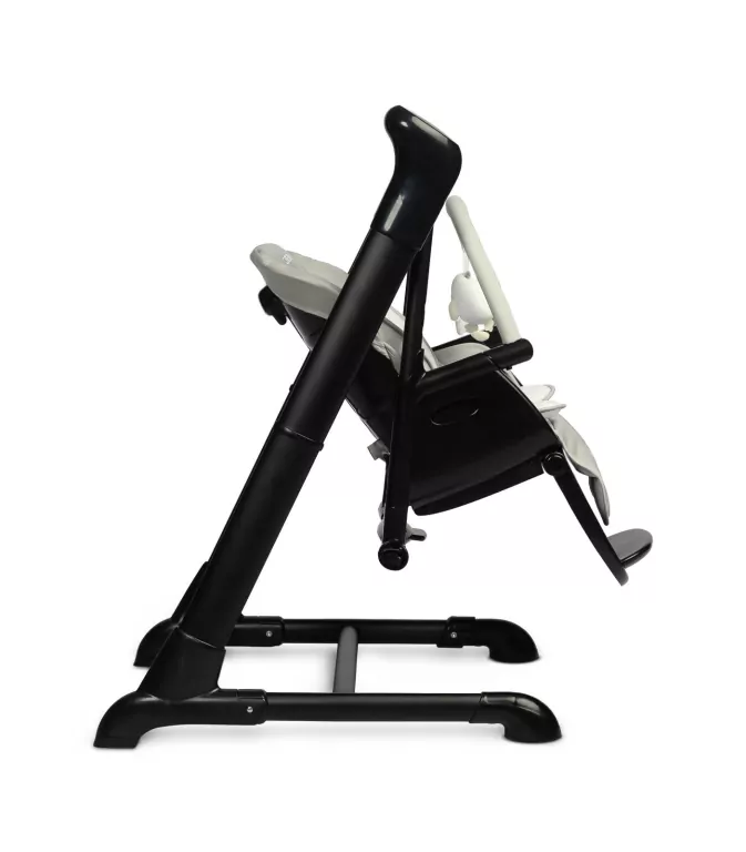 Caretero Krzesełko + huśtawka Indigo czarno szare - tantis.pl