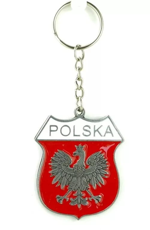 Brelok metalowy Godło Polski ABINO - tantis.pl