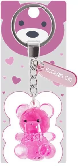 Brelok miś - Kocham Cię - tantis.pl