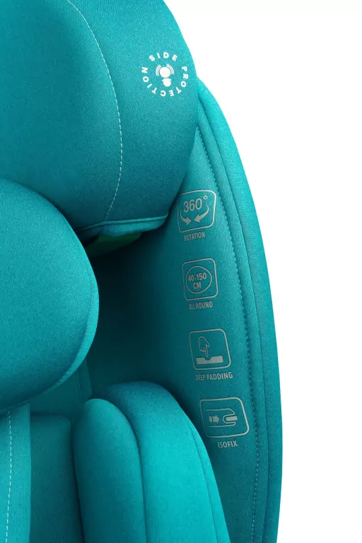 Caretero Fotelik Comfi niebieski (40-150cm) - tantis.pl