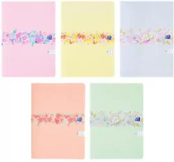 Brulion B5/96K kratka Floral  OXFORD