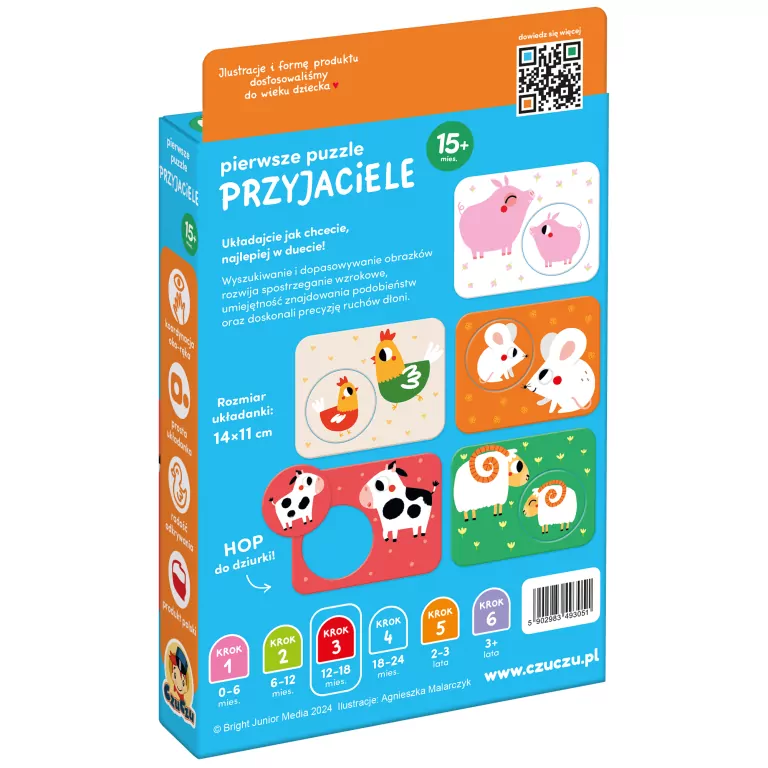 CzuCzu Pierwsze puzzle. Przyjaciele - tantis.pl