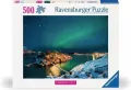 Puzzle 500 Zorza Polarna nad Bergsfjord - tantis.pl