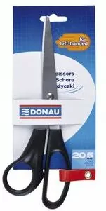 Nożyczki biurowe Donau 20,5cm dla leworęcznych 7920101pl-01 - tantis.pl
