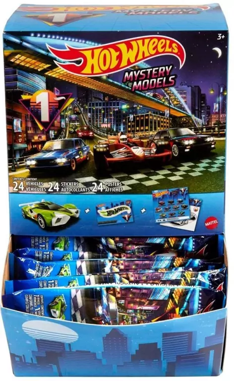 Hot Wheels. Samochód-niespodzianka saszetka R9105 - tantis.pl