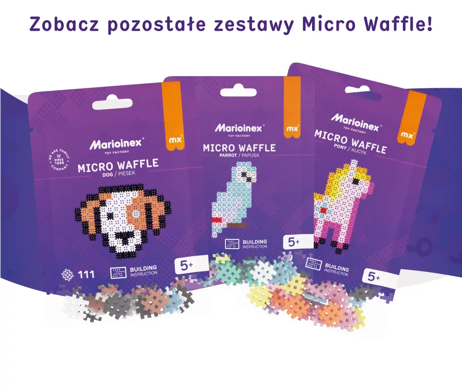 Micro Waffle 517. Zestaw przedszkolny - tantis.pl