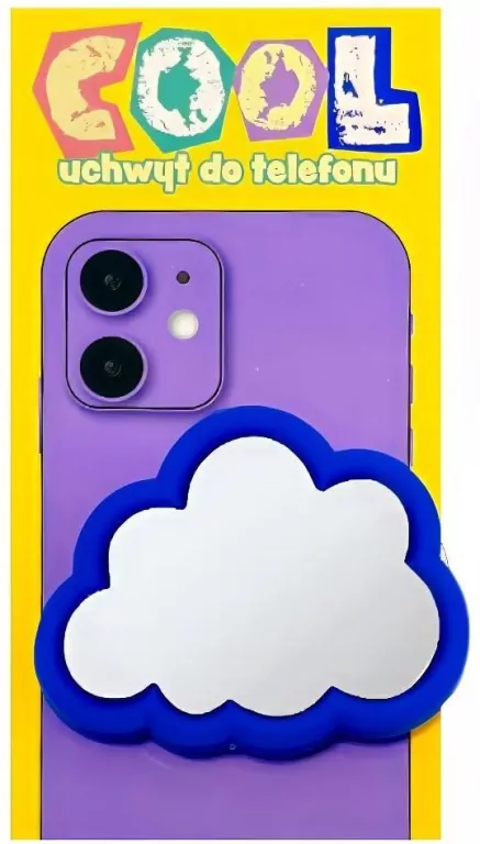 Uchwyt do telefonu z lusterkiem cool. Chmurka - tantis.pl