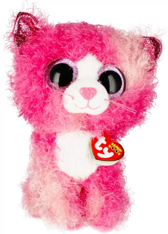 Beanie Boos Reagan. Różowy kot - tantis.pl