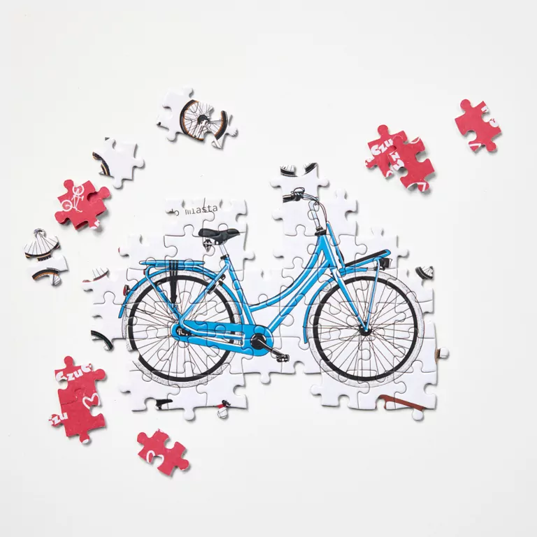 CzuCzu. Puzzlove. Rowery 1000 el. - tantis.pl