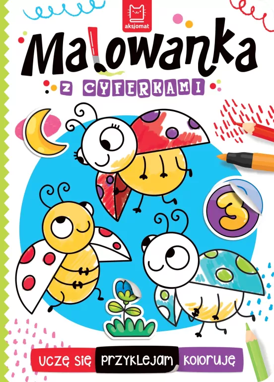 Uczę się, przyklejam, koloruję. Malowanka... - tantis.pl