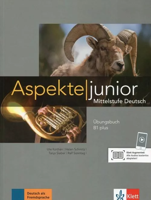 Aspekte junior. B1+. Ubungsbuch mit Audios zum Download - tantis.pl