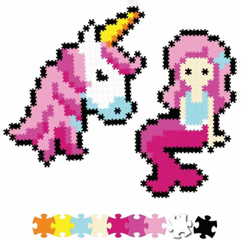 Puzzle 700. Pixelki Bajkowi przyjaciele - tantis.pl