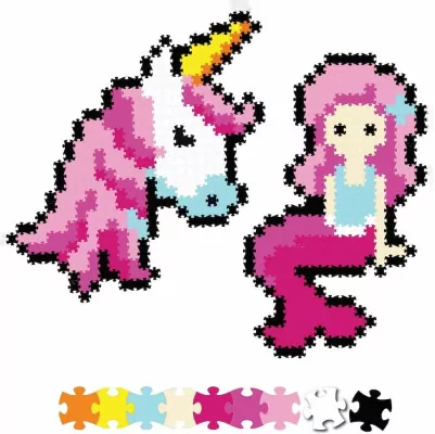 Puzzle 700. Pixelki Bajkowi przyjaciele