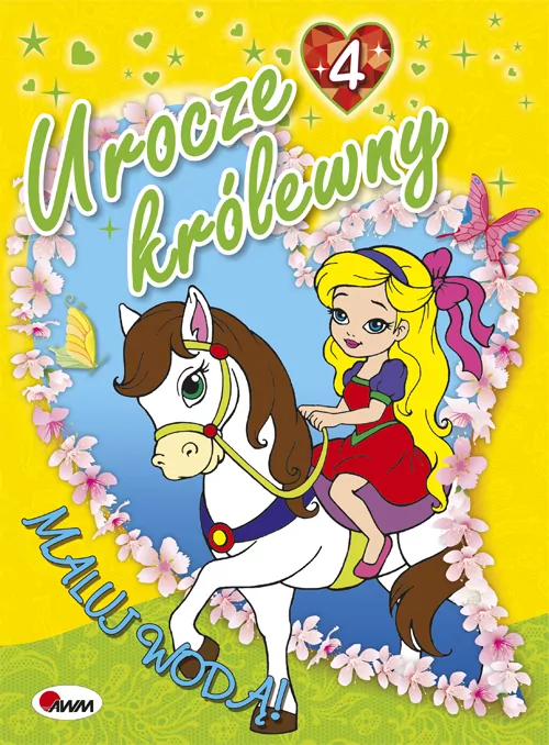 Urocze królewny 4. Maluj wodą! - tantis.pl