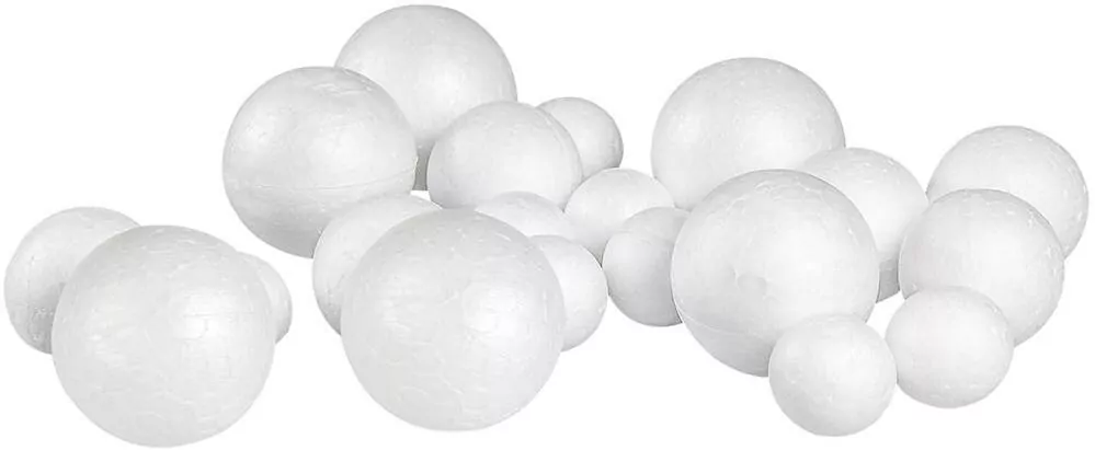 Kule styropianowe mix rozmiarów - tantis.pl