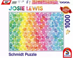 Puzzle 1000. Josie Lewis. Kolorowe trójkąty