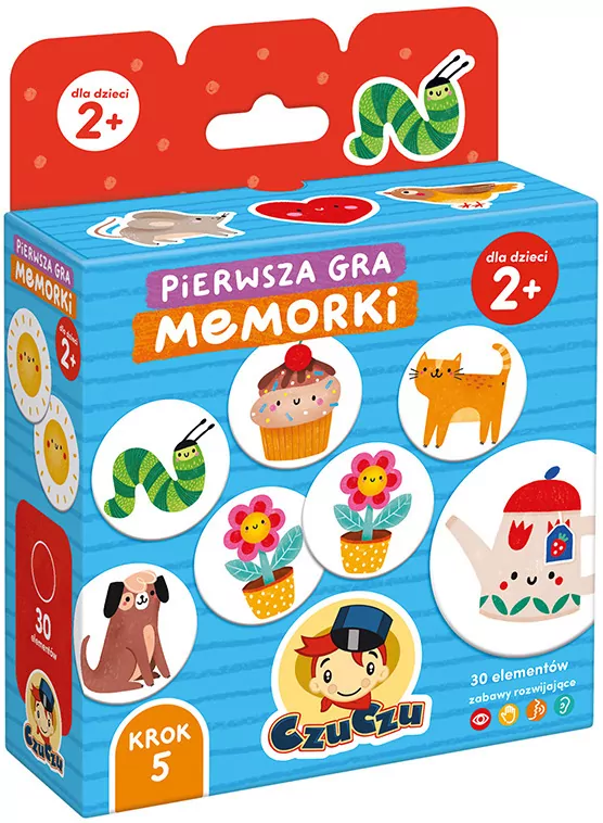 CzuCzu. Pierwsza gra. Memorki. 2+ - tantis.pl