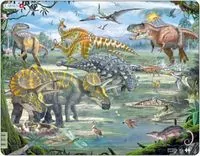 Układanka Dinozaury okresu kredowego, 65 elementów - tantis.pl