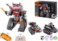 Klocki techniczne 3w1 robot auto czerwony - tantis.pl