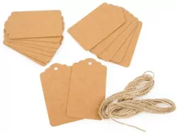 Tagi prezentowe prostokąt