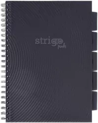 Kołozeszyt Pads A4/100K kratka Basic szary