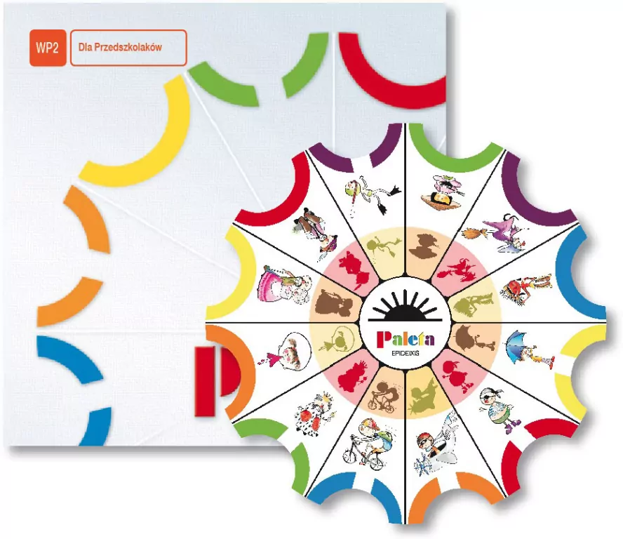 Paleta WP2 dla przedszkolaków. Tarcze ćwiczeń - tantis.pl