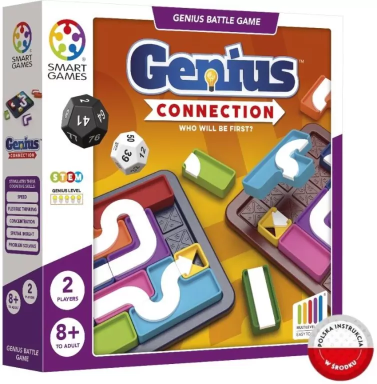 Smart Games Genius Connection (ENG) IUVI Games - tantis.pl