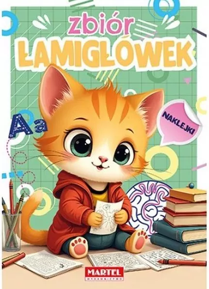 Zbiór łamigłówek z naklejkami - tantis.pl